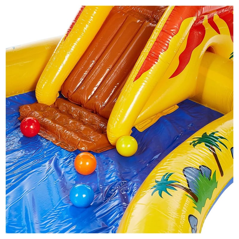Dinosaurio Prehistorico 2 en 1 Intex - Piscina y Centro de juegos inflable