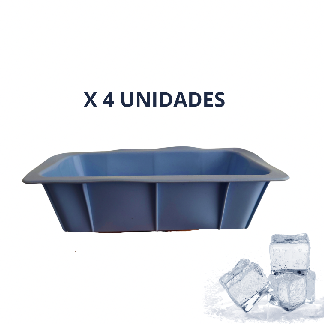 Molde de silicona para 1 kg de hielo 🧊